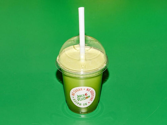 Slim Grin | Fresh Cold-Pressed Juice (Kale, Spinach, Celery, Apple & Lemon)