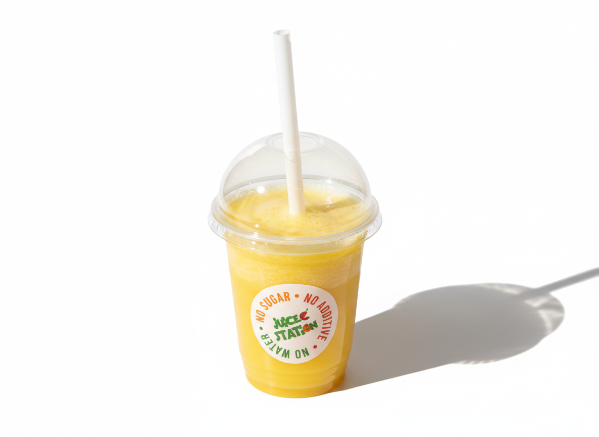 Easy Tropical | Fresh Cold-Pressed Juice (Pineapple, Mango, Banana & Apple)