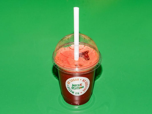 Ruby Green | Fresh Cold-Pressed Juice (Grapefruit, Carrot, Celery, Beetroot & Ginger)